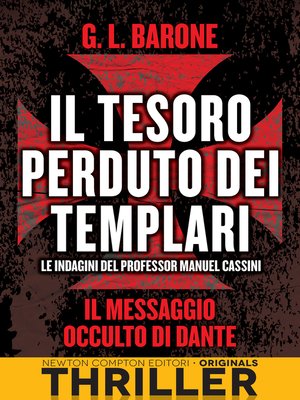 cover image of Il tesoro perduto dei templari. Il messaggio occulto di Dante